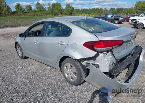 2018 Kia Forte Lx из США, поврежденный, VIN 3KPFL4A74JE183125